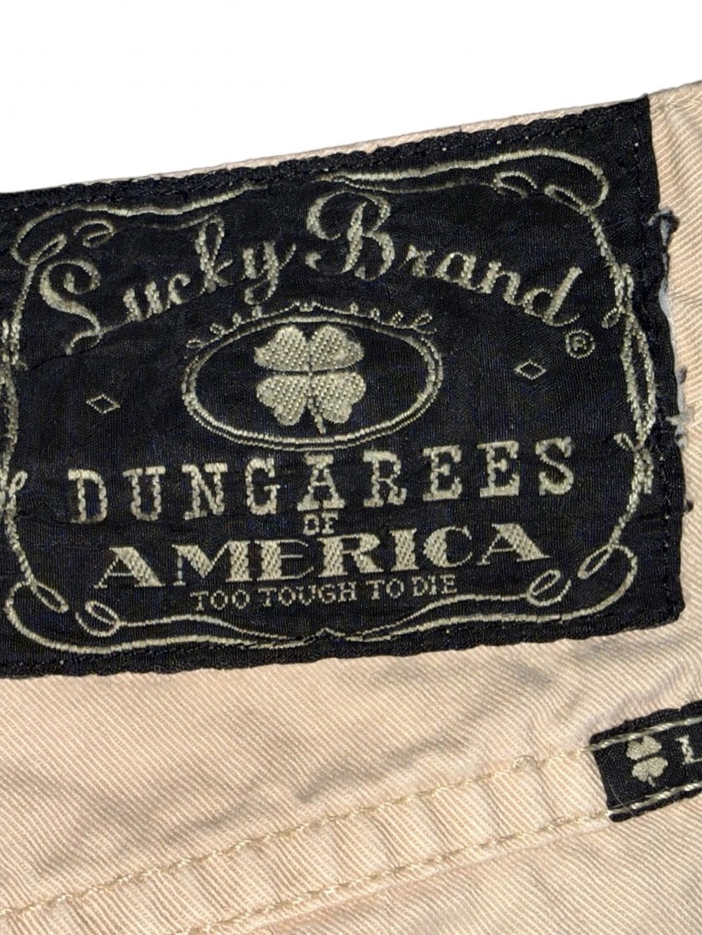 Lucky Brand Men’s Beige Straight Jeans